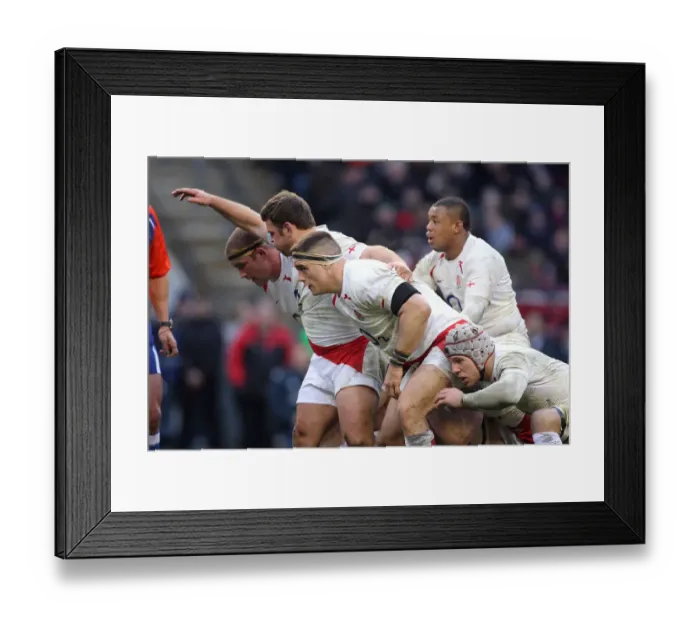 Framed Print : Andrew Sheridan In Scrum Framed Print : Andrew Sheridan In Scrum