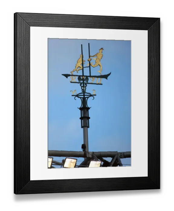 Framed Print : Twickenham Weather Vane Framed Print : Twickenham Weather Vane