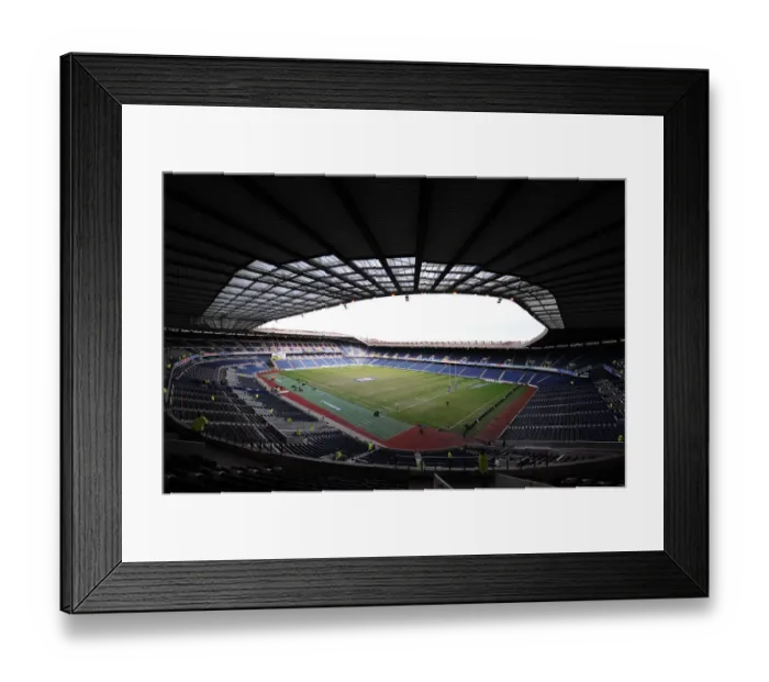 Framed Print : Murrayfield Stadium Framed Print : Murrayfield Stadium