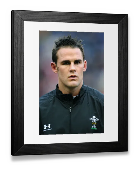 Framed Print : Lee Byrne Wales and Ospreys Scotland V Wales Murrayfield Stadium Framed Print : Lee Byrne Wales and Ospreys Scotland V Wales Murrayfield Stadium