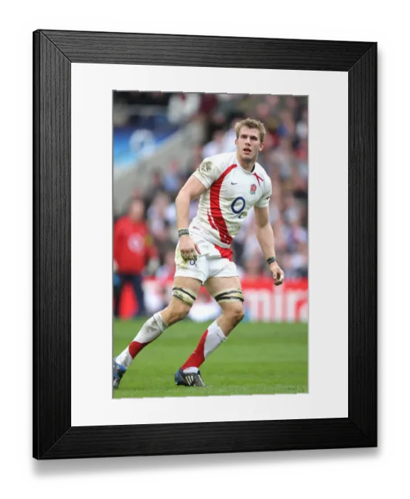 Framed Print : Tom Croft England and Leicester Tigers Rugby Union England V France Framed Print : Tom Croft England and Leicester Tigers Rugby Union England V France