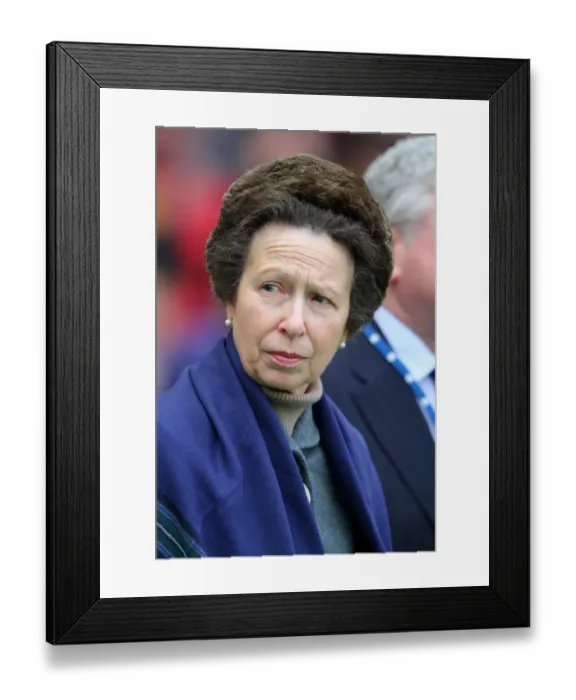 Framed Print : Hrh Princess Anne Framed Print : Hrh Princess Anne