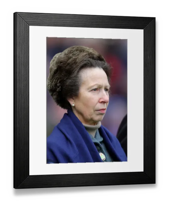 Framed Print : Hrh Princess Anne Framed Print : Hrh Princess Anne