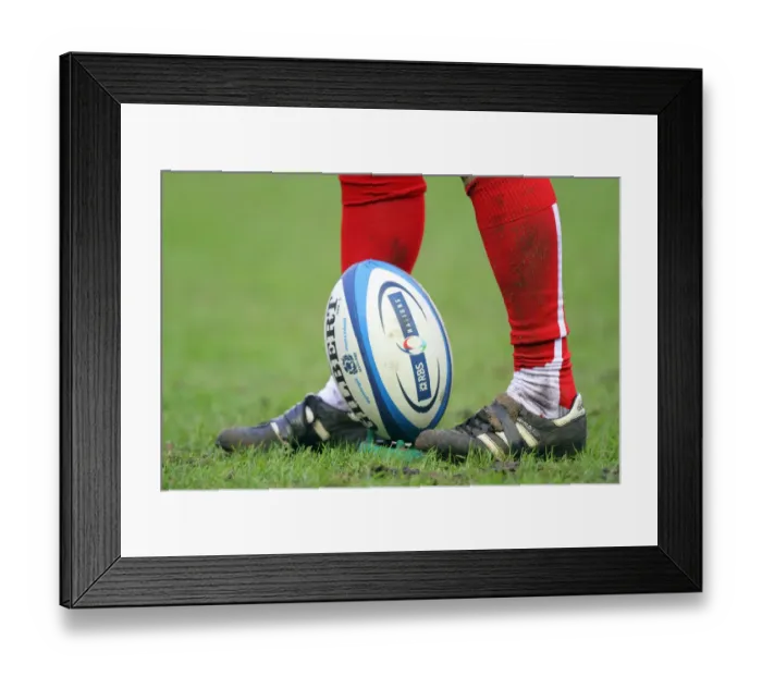 Framed Print : Ball Placed To Kick Framed Print : Ball Placed To Kick