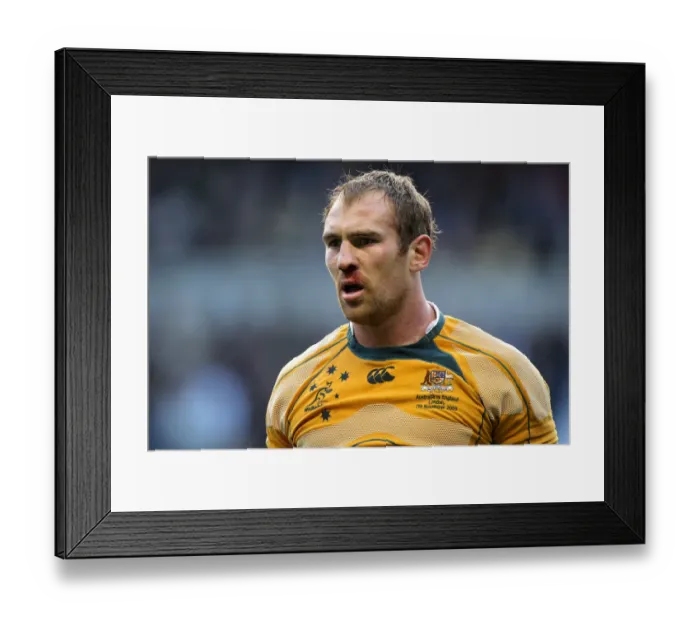 Framed Print : Rocky Elsom Framed Print : Rocky Elsom