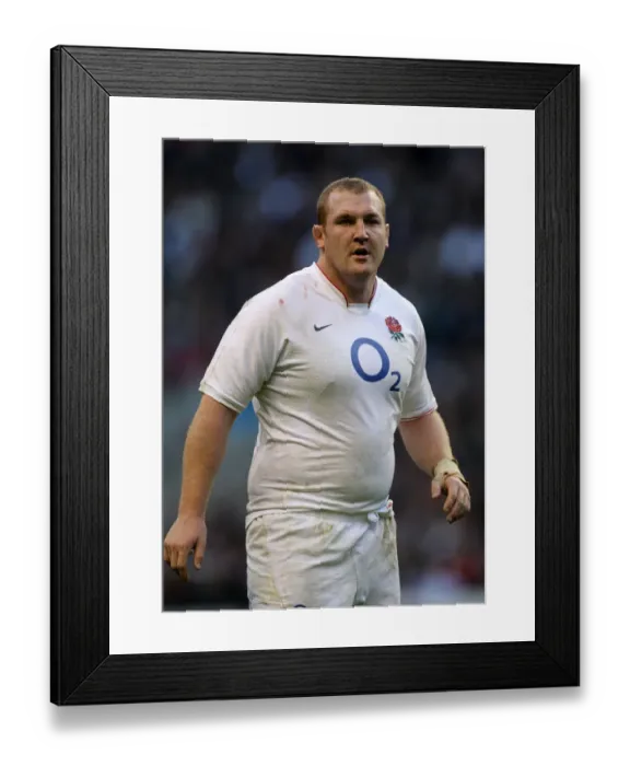 Framed Print : Tim Payne England and London Wasps Rugby Union England V Australia Framed Print : Tim Payne England and London Wasps Rugby Union England V Australia