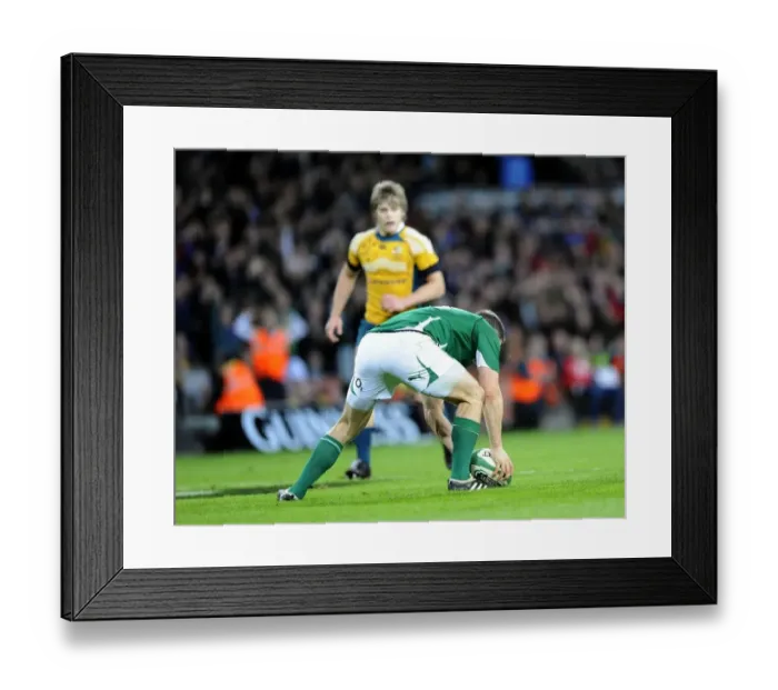 Framed Print : Brian O Driscoll Scores Try Framed Print : Brian O Driscoll Scores Try