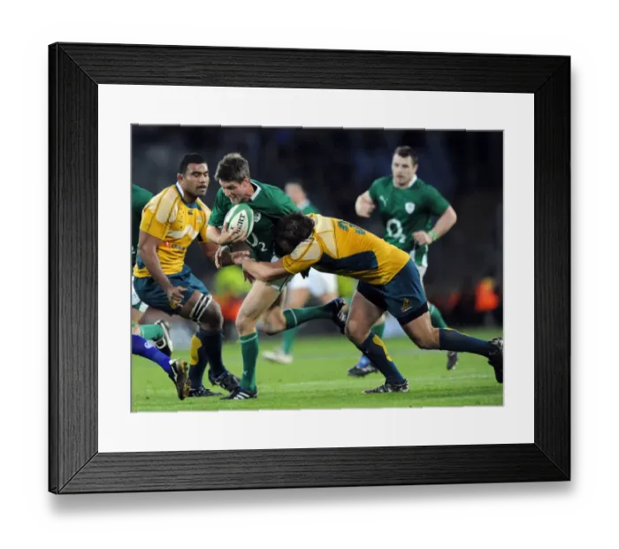 Framed Print : Ronan O Gara & Ben Alexander Framed Print : Ronan O Gara & Ben Alexander