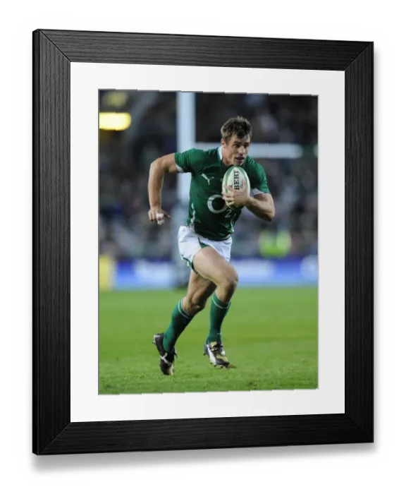 Framed Print : Tommy Bowe