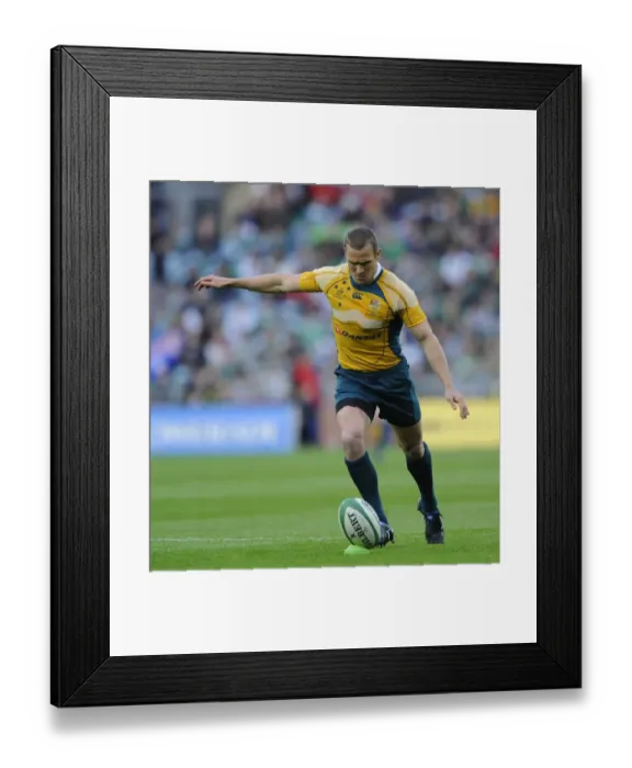 Framed Print : Matt Giteau Framed Print : Matt Giteau