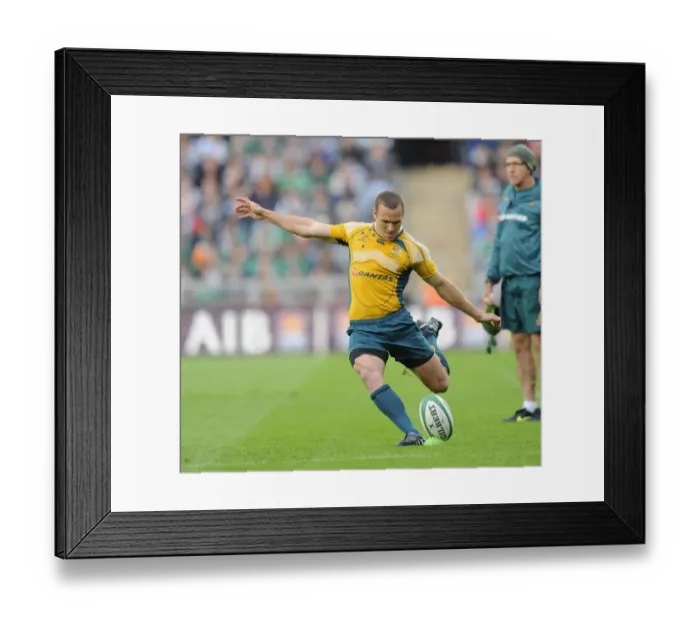 Framed Print : Matt Giteau
