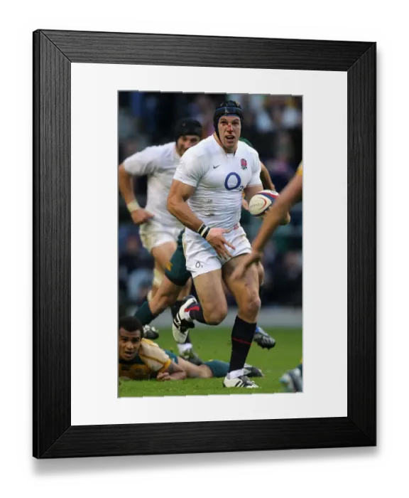 Framed Print : James Haskell & Will Genia Framed Print : James Haskell & Will Genia