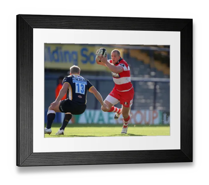 Framed Print : Mike Tindall & Jonny Hepworth
