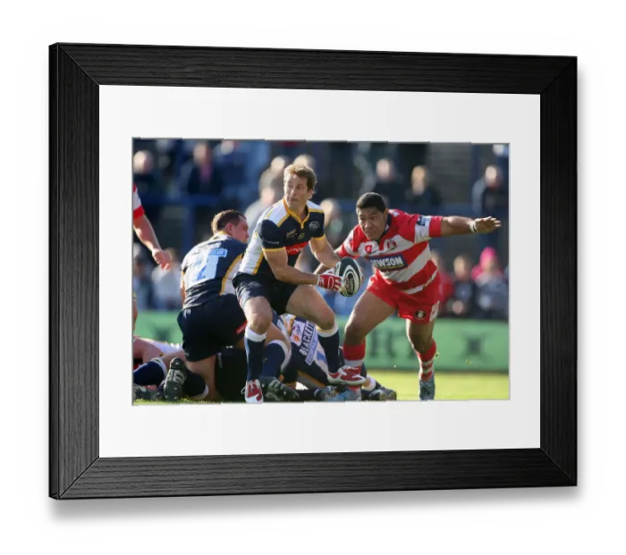 Framed Print : Andy Gomarsall & Lesley Vainikolo Framed Print : Andy Gomarsall & Lesley Vainikolo