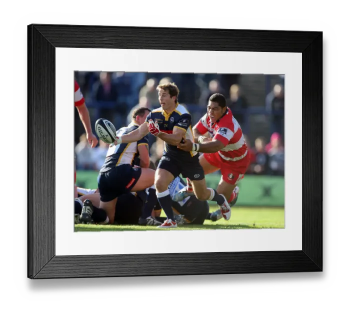 Framed Print : Andy Gomarsall & Lesley Vainikolo Framed Print : Andy Gomarsall & Lesley Vainikolo