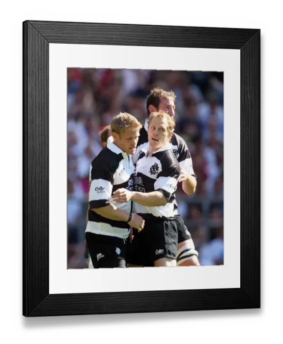 Framed Print : Iain Balshaw & Josh Lewsey Celebrate Framed Print : Iain Balshaw & Josh Lewsey Celebrate