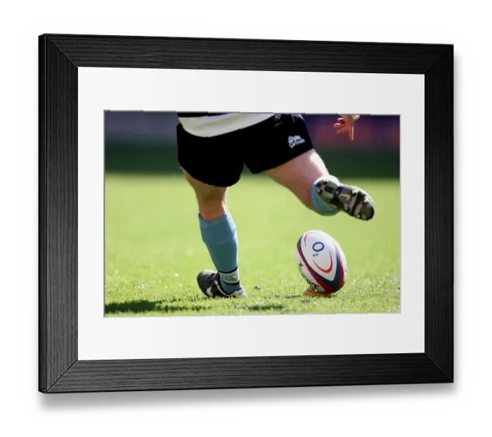 Framed Print : Kicking A Conversion Framed Print : Kicking A Conversion