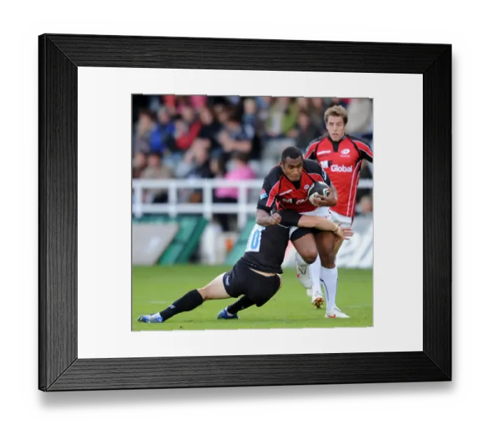 Framed Print : Jimmy Gopperth & Kameli Ratuvou Framed Print : Jimmy Gopperth & Kameli Ratuvou