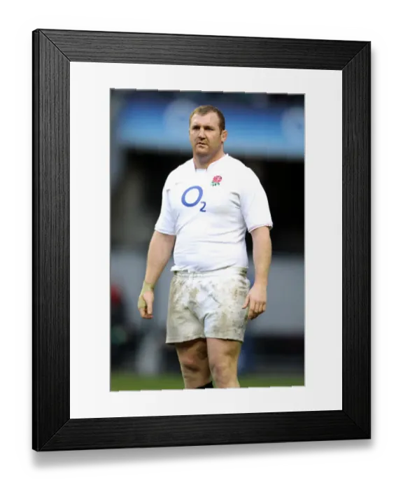 Framed Print : Tim Payne England and London Wasps Rugby Union England V Ireland