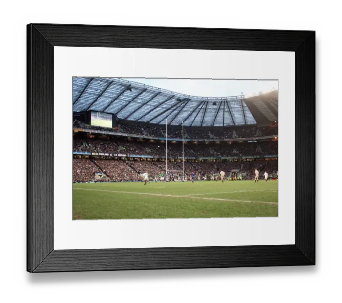 Framed Print : Jonny Wilkinson Misses Penalty Framed Print : Jonny Wilkinson Misses Penalty