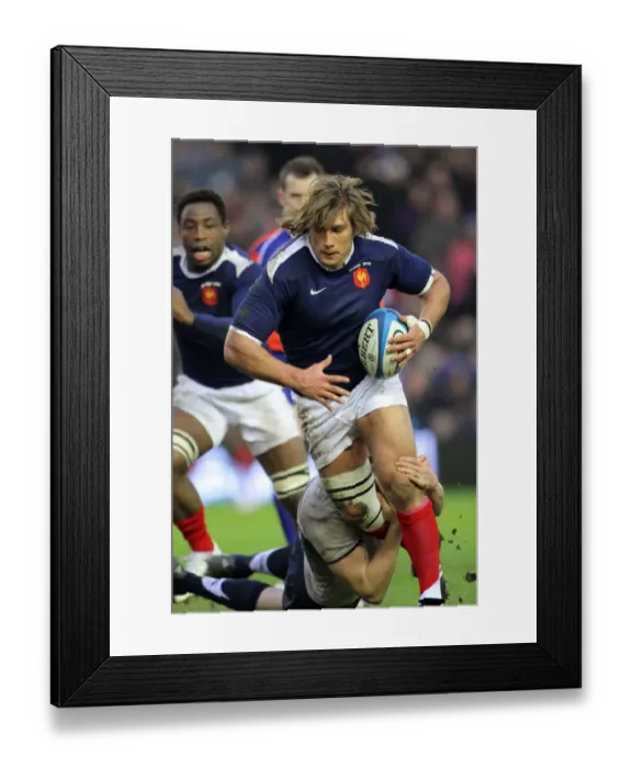 Framed Print : Dimitri Szarzewski Bursts Through Framed Print : Dimitri Szarzewski Bursts Through
