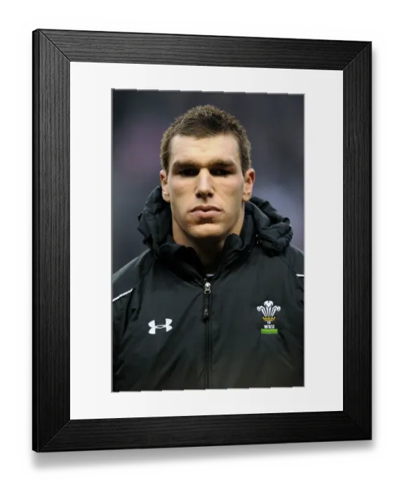 Framed Print : Tom James Wales and Cardiff Blues England V Wales Twickenham Framed Print : Tom James Wales and Cardiff Blues England V Wales Twickenham