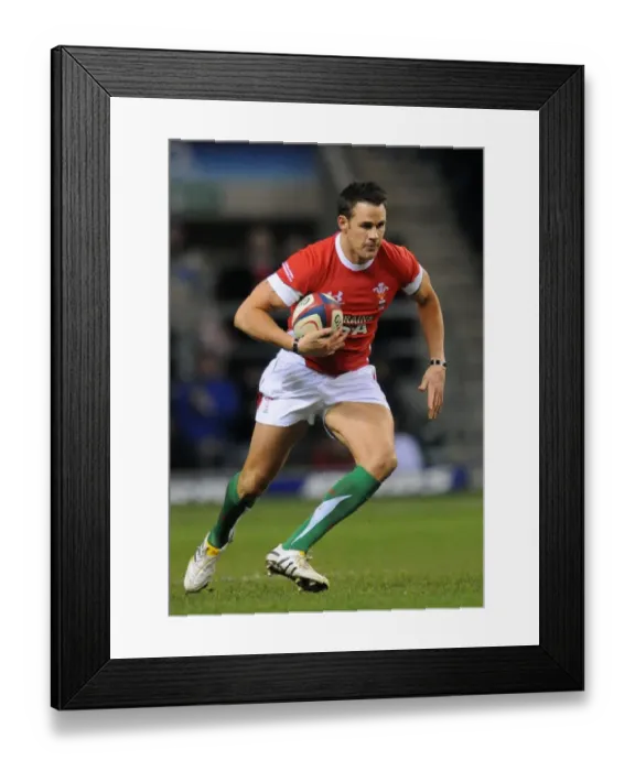 Framed Print : Lee Byrne Wales and Ospreys England V Wales Twickenham Framed Print : Lee Byrne Wales and Ospreys England V Wales Twickenham