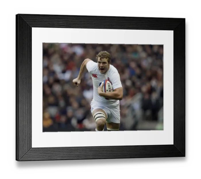 Framed Print : Joe Launchbury Framed Print : Joe Launchbury