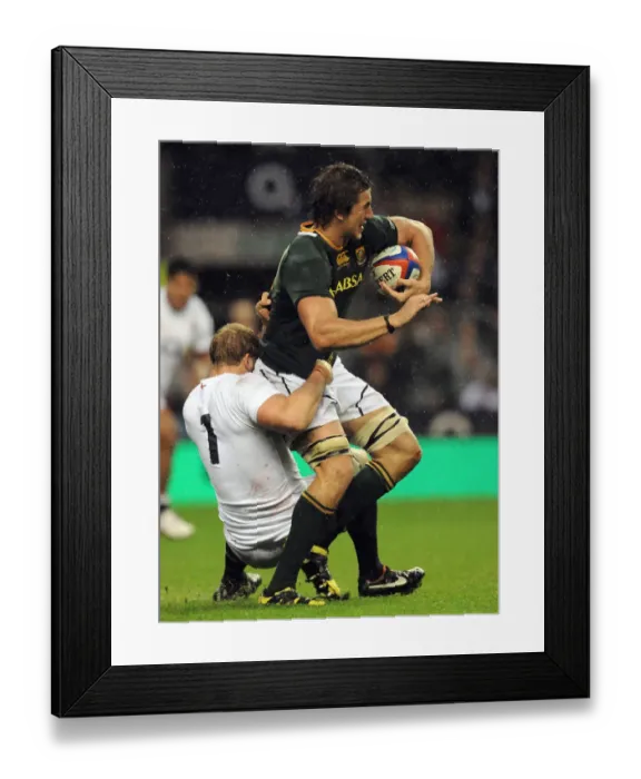Framed Print : Alex Corbisiero & Eben Etzebeth Framed Print : Alex Corbisiero & Eben Etzebeth