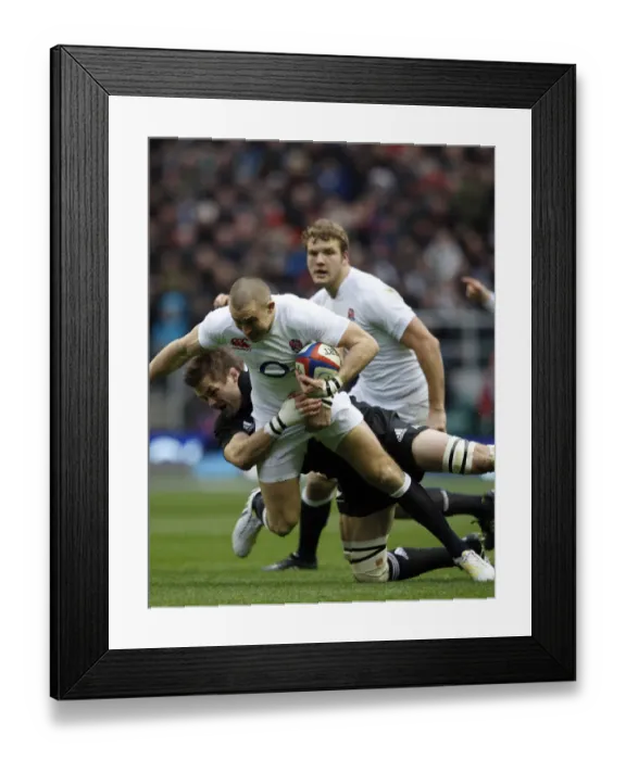 Framed Print : Richie Mccaw & Mike Brown Framed Print : Richie Mccaw & Mike Brown
