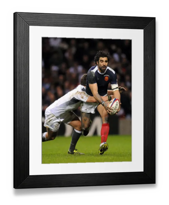 Framed Print : Ben Youngs & Yoann Huget