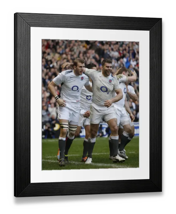Framed Print : Tom Croft & Nick Easter Celebrate Framed Print : Tom Croft & Nick Easter Celebrate