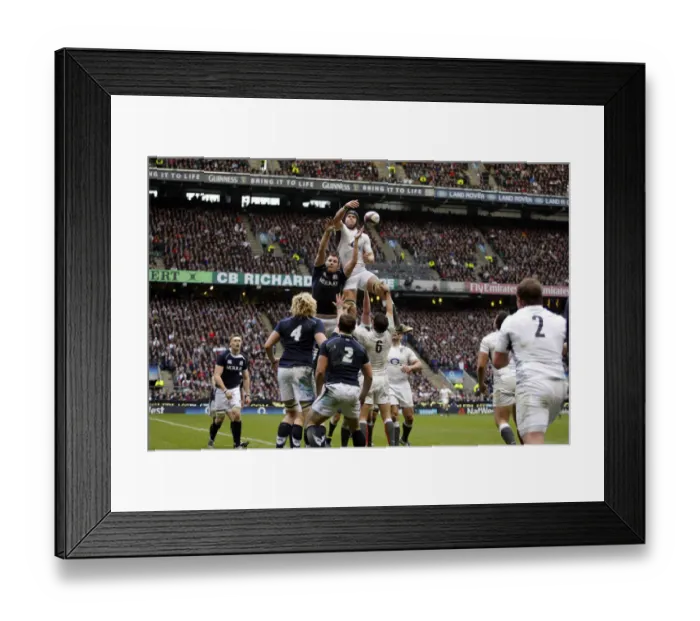 Framed Print : Tom Palmer Wins The Line Out Framed Print : Tom Palmer Wins The Line Out