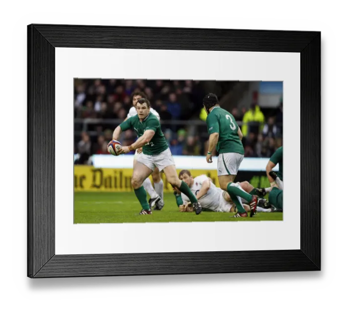 Framed Print : Cian Healy Framed Print : Cian Healy