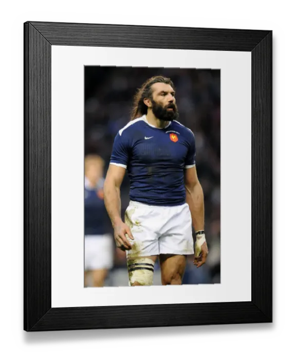 Framed Print : Sebastien Chabal Framed Print : Sebastien Chabal