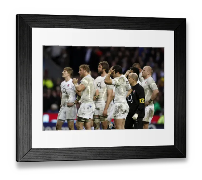 Framed Print : England Players After Decision Framed Print : England Players After Decision