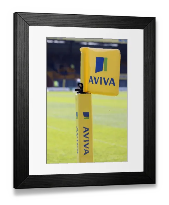 Framed Print : Aviva Premiership Flag Framed Print : Aviva Premiership Flag