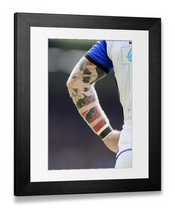 Framed Print : Matt Banahan Tattoo Framed Print : Matt Banahan Tattoo