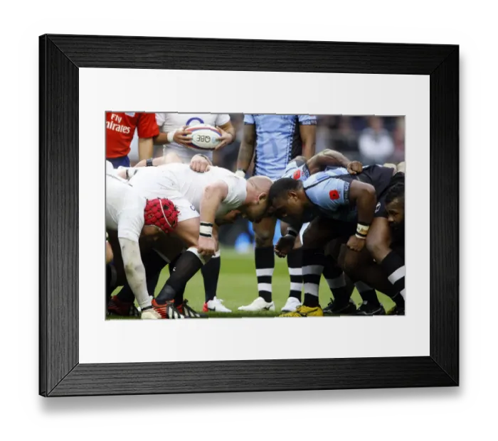 Framed Print : Dan Cole Heads The Scrum Framed Print : Dan Cole Heads The Scrum
