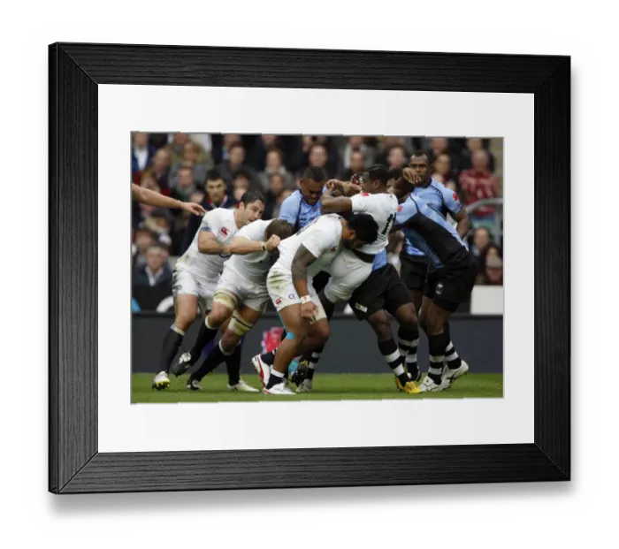 Framed Print : Ugo Monye In The Thick Of The Action Framed Print : Ugo Monye In The Thick Of The Action
