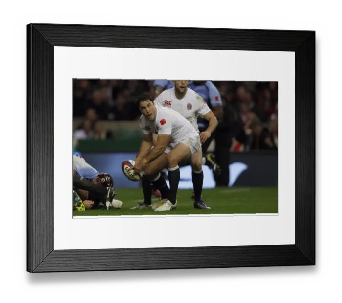 Framed Print : Brad Barritt Framed Print : Brad Barritt