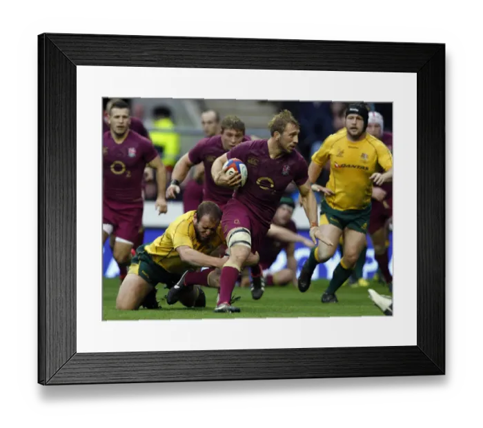 Framed Print : Chris Robshaw & Ben Alexander Framed Print : Chris Robshaw & Ben Alexander