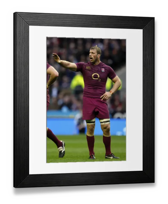 Framed Print : Chris Robshaw Framed Print : Chris Robshaw