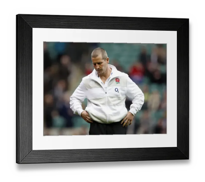 Framed Print : Stuart Lancaster (Head Coach) Framed Print : Stuart Lancaster (Head Coach)