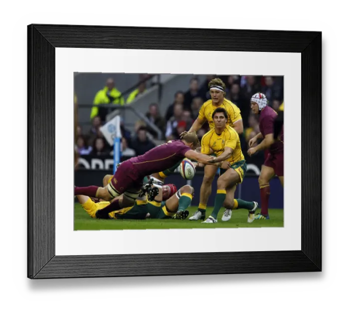 Framed Print : Chris Robshaw & Nick Phipps Framed Print : Chris Robshaw & Nick Phipps