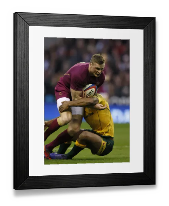 Framed Print : Chris Ashton & Kurtley Beale Framed Print : Chris Ashton & Kurtley Beale