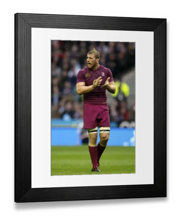 Framed Print : Chris Robshaw Framed Print : Chris Robshaw
