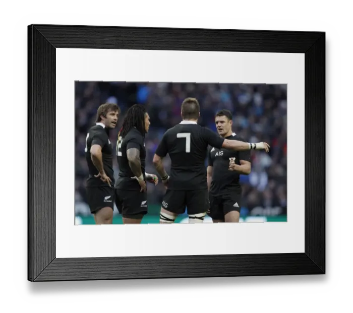 Framed Print : Richie Mccaw & Dan Carter Framed Print : Richie Mccaw & Dan Carter