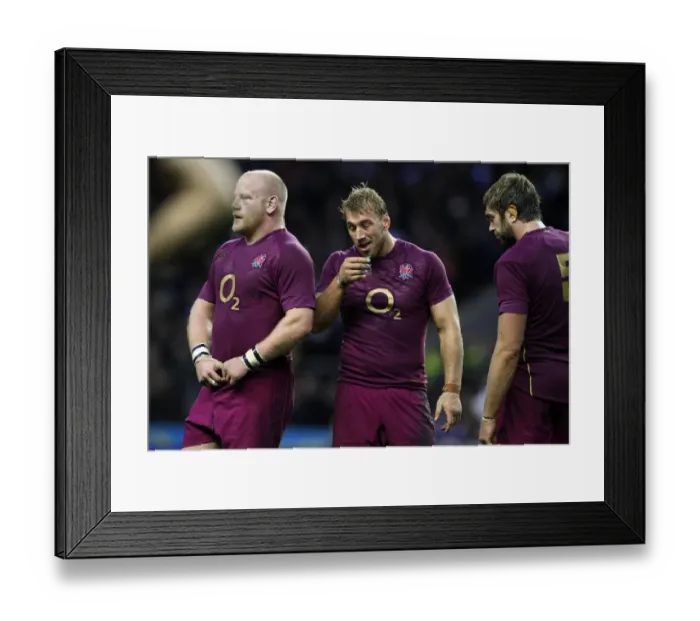 Framed Print : Chris Robshaw After Defeat Framed Print : Chris Robshaw After Defeat
