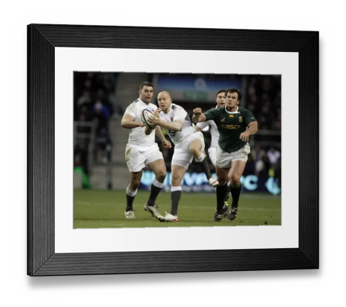 Framed Print : Mike Tindall & Bismark Du Pessis Framed Print : Mike Tindall & Bismark Du Pessis